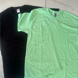 Hanes Classic Black T-Shirt